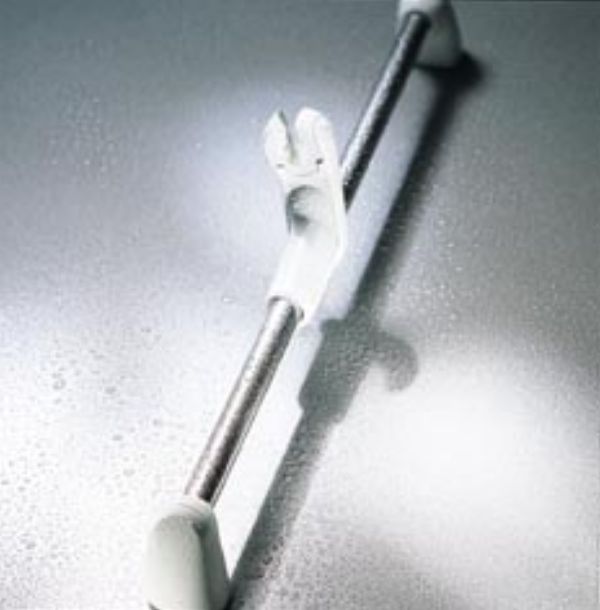 Mira RF3 Slide Bar Set shown in White-Chrome